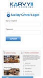 Mobile Screenshot of facilities.karvy.com